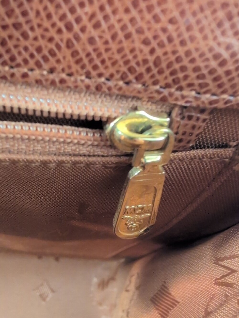 MCM Vintage Structured Top-Handle Satchel Bag Made In Germany - Picture 10 of 14